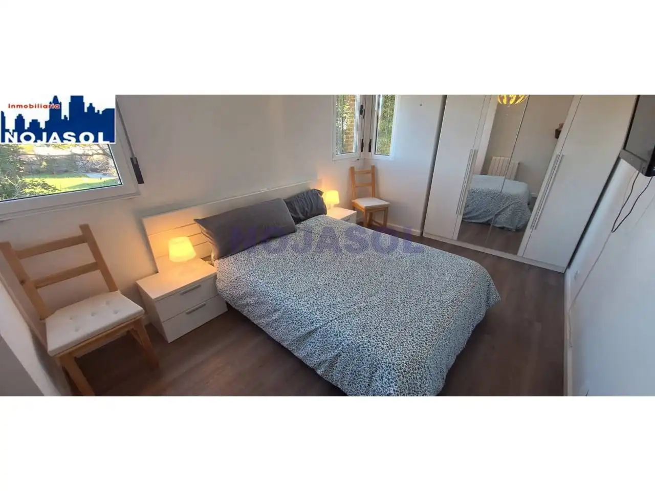 Habitación de Apartamento de alquiler en Noja con Calefacción, Parquet y Terraza