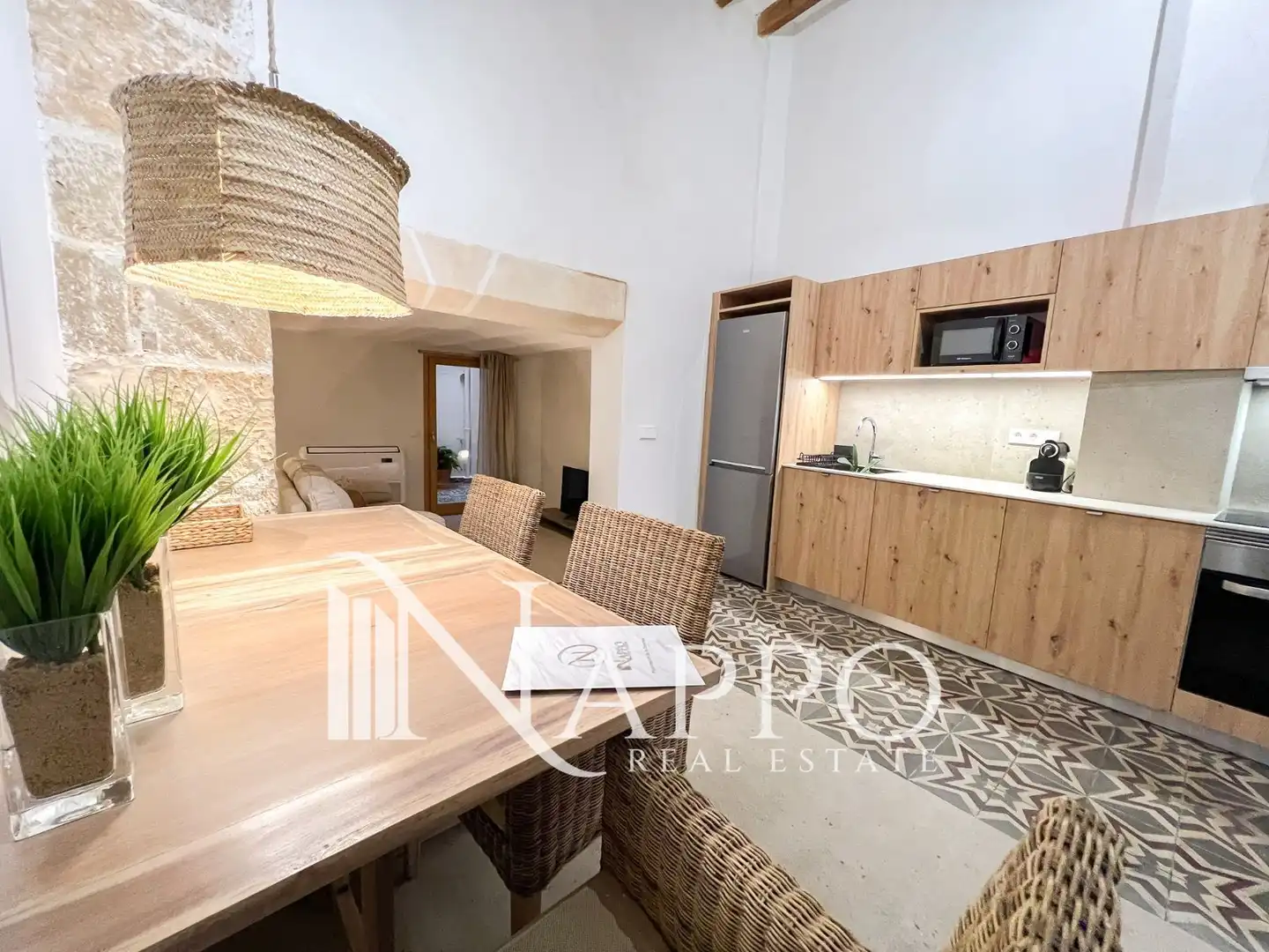 Cuina de Pis de lloguer en  Palma de Mallorca amb Aire condicionat, Calefacció i Terrassa