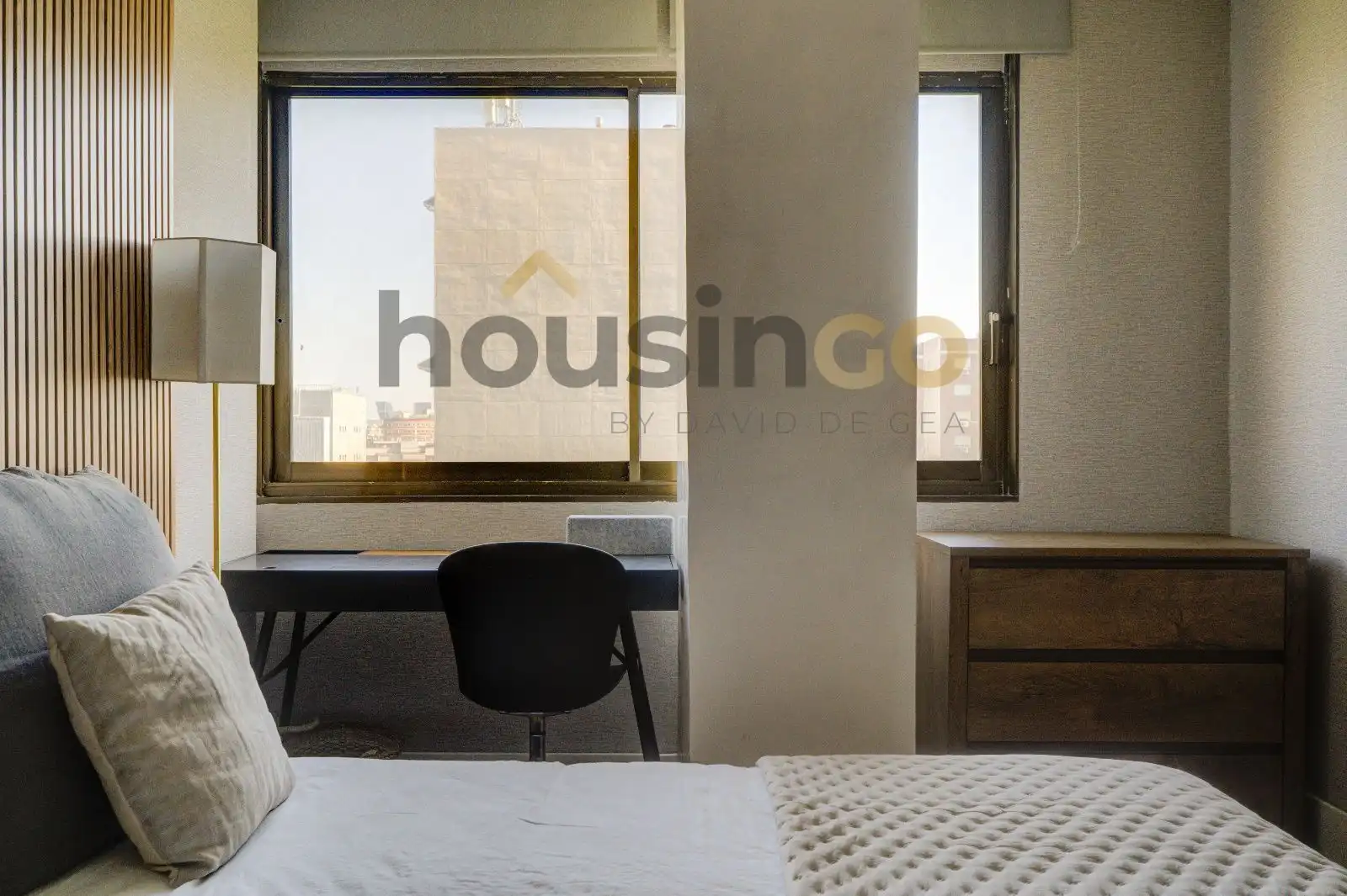 Habitación de Piso de alquiler en Madrid con Aire acondicionado, Calefacción y Amueblado