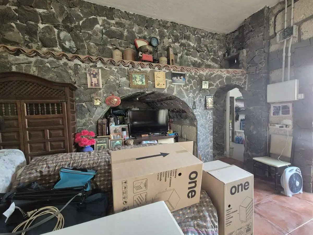 Sala d'estar de Casa o xalet en venda en Granadilla de Abona amb Jardí privat, Terrassa i Traster