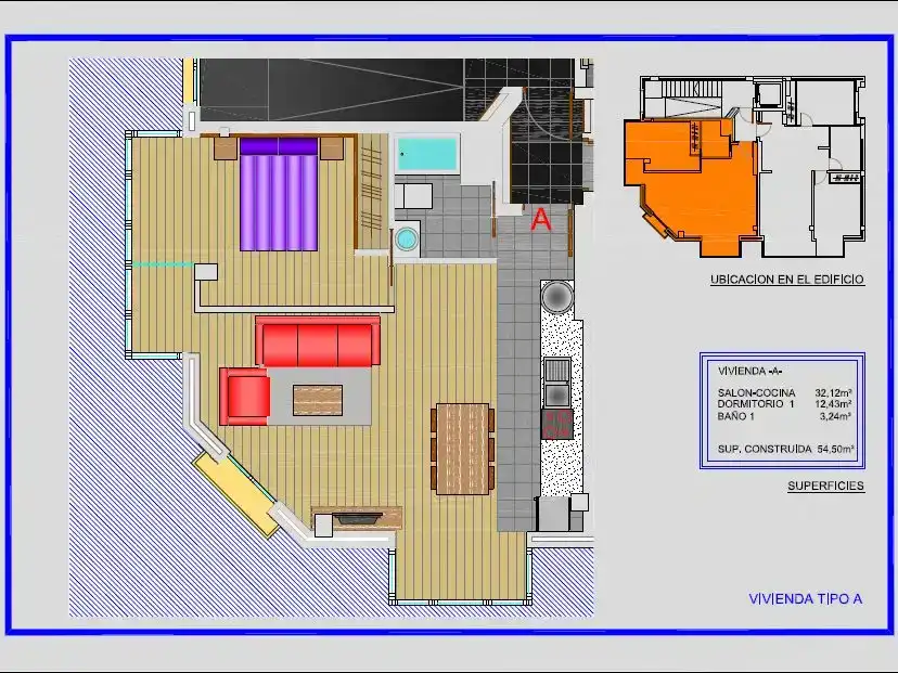 Flat for rent in Vilagarcía