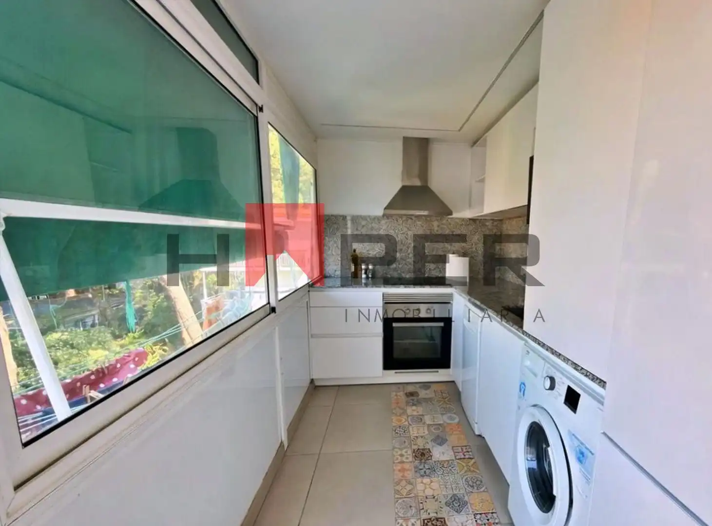 Kitchen of Attic for sale in Castelldefels  with Air Conditioner, Terrace and Storage room