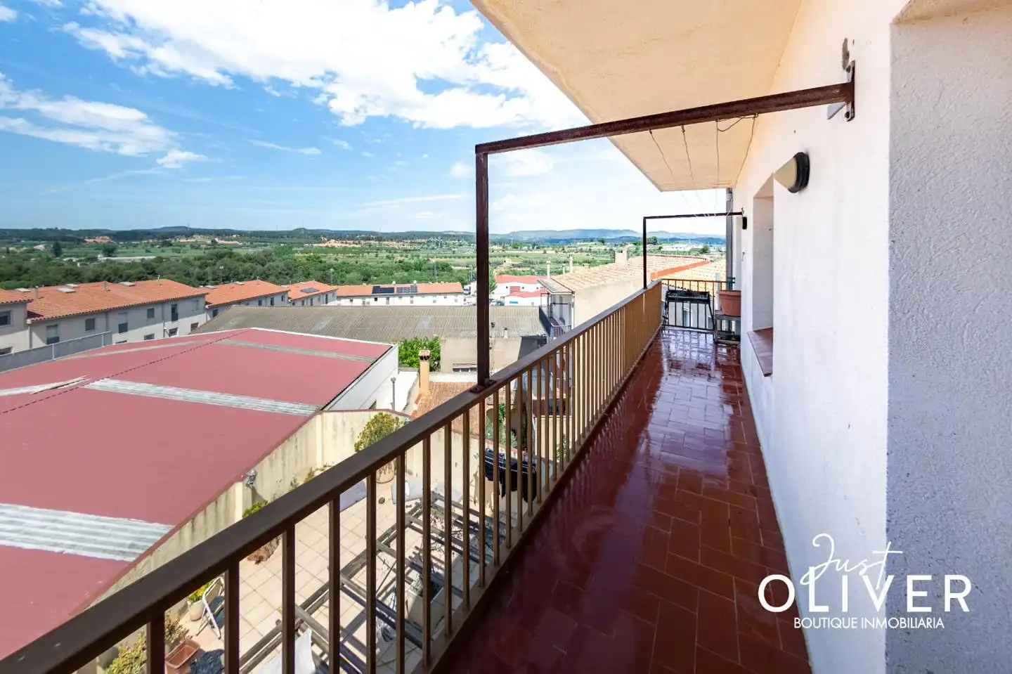 Terrasse von Wohnung zum Verkauf in L'Espluga de Francolí mit Heizung, Terrasse und Abstellraum
