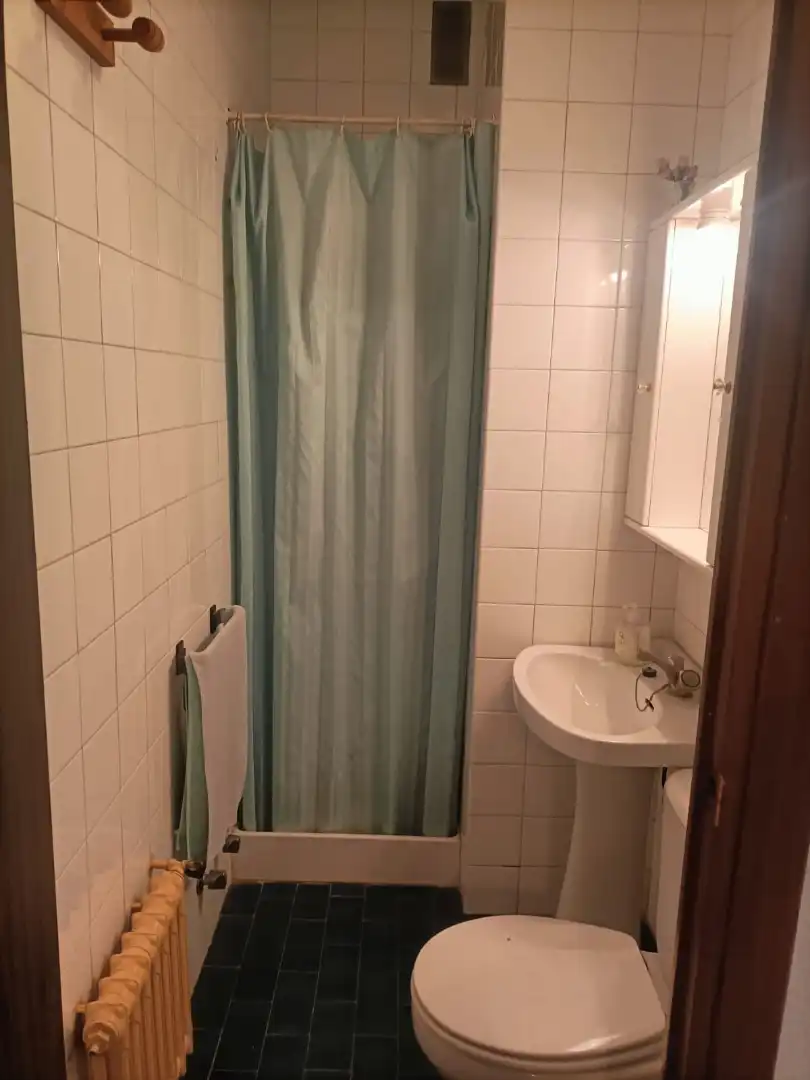 Bathroom of Flat for rent in Jaén  with Air Conditioner, Heating and Furnished