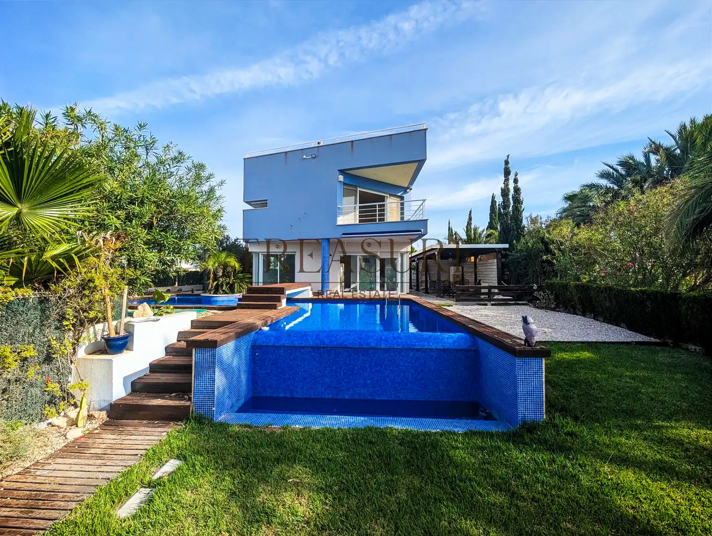 Swimming pool of Houses for sale in La Manga del Mar Menor  with Air Conditioner, Private garden and Terrace