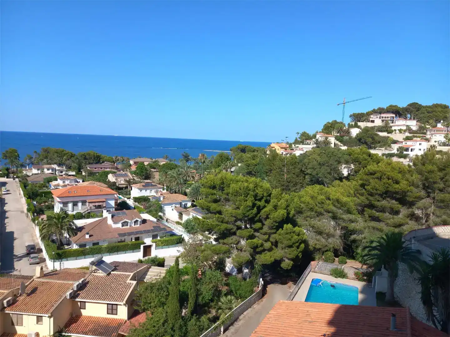 Exterior view of Flat for sale in Dénia  with Air Conditioner, Storage room and Furnished