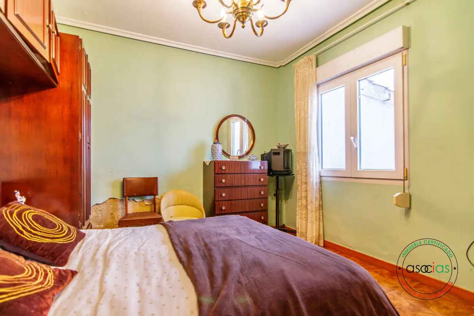 Bedroom of Attic for sale in Langreo  with Heating and Furnished