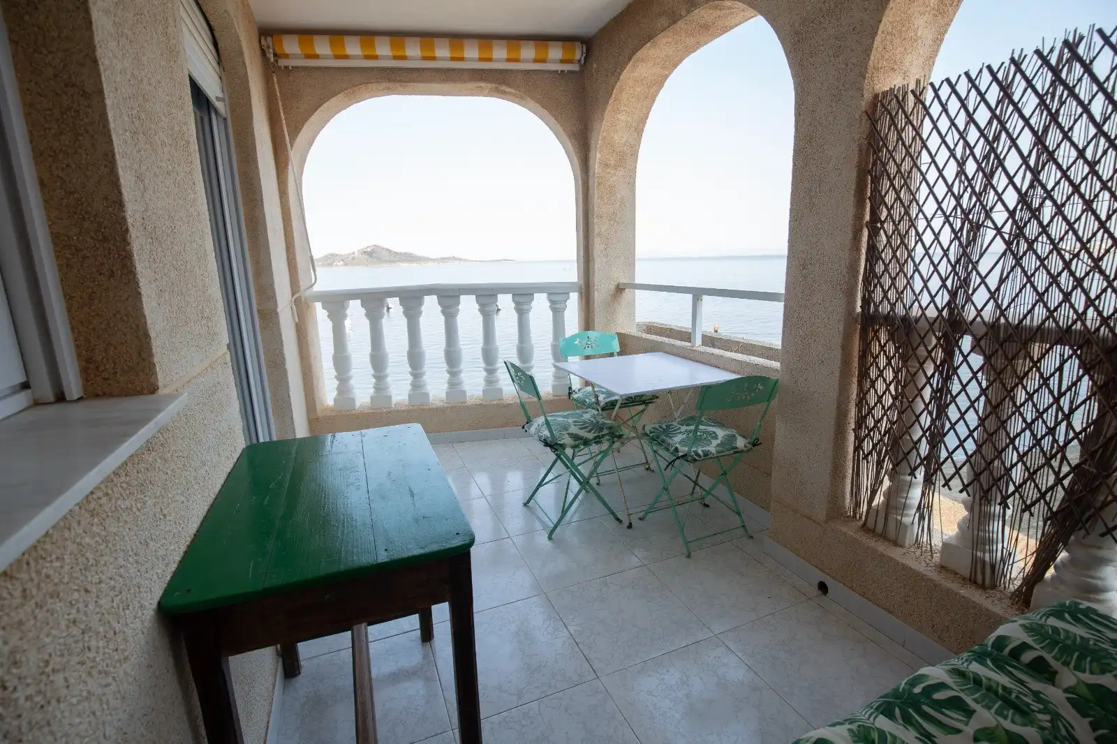 Terrassa de Casa o xalet de lloguer en La Manga del Mar Menor amb Calefacció, Terrassa i Piscina