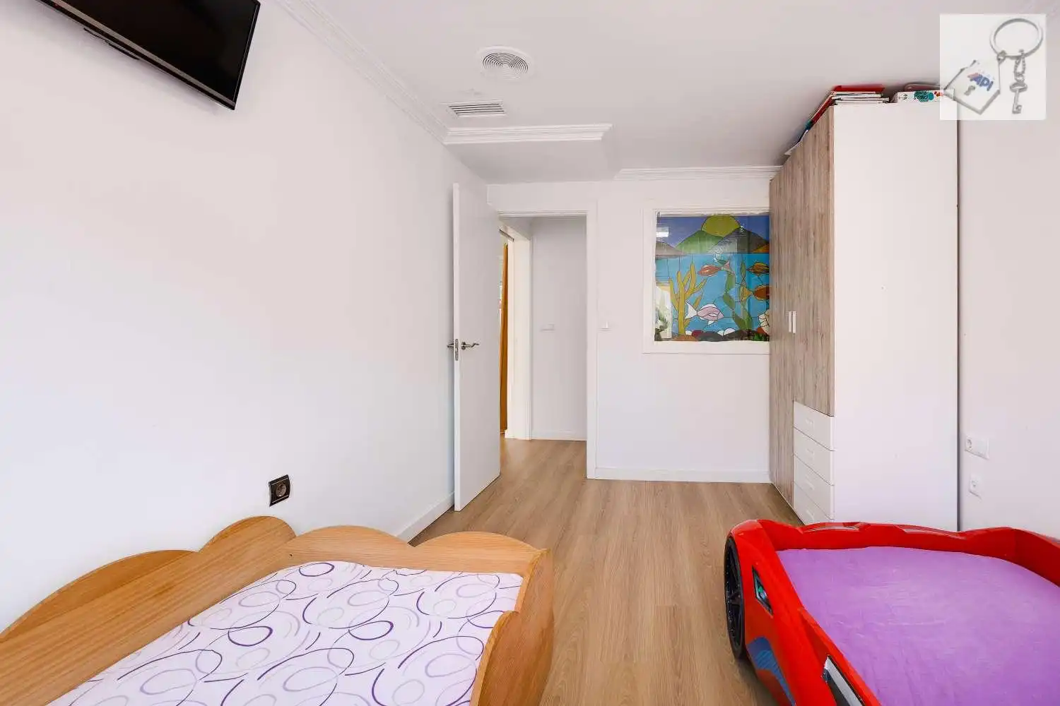Bedroom of Apartments for sale in Torrevieja  with Air Conditioner, Heating and Parquet flooring