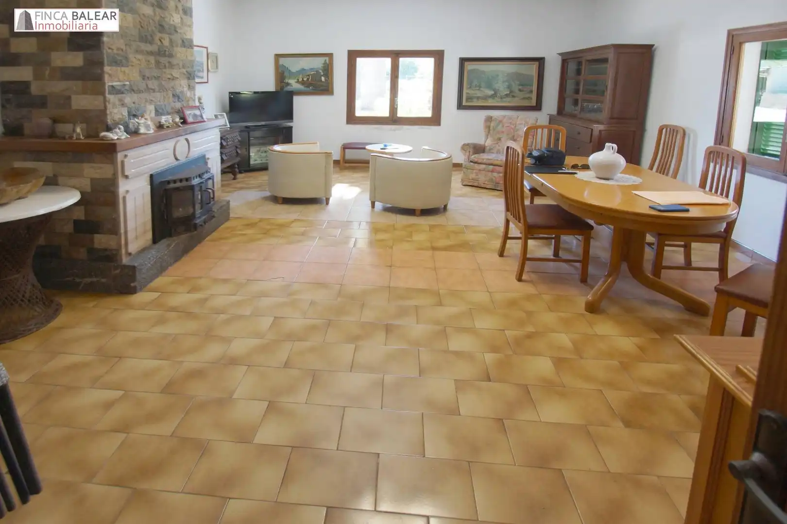 Wohnzimmer von Country house zum Verkauf in Alcúdia mit Terrasse und Abstellraum