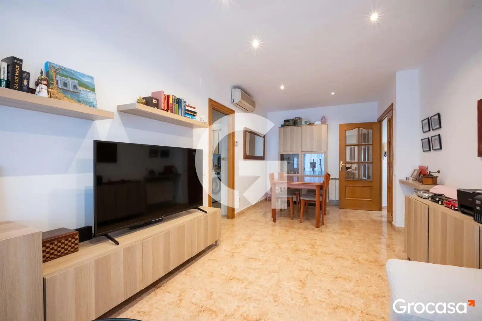 Sala de estar de Piso en venta en Mataró con Aire acondicionado, Calefacción y Trastero