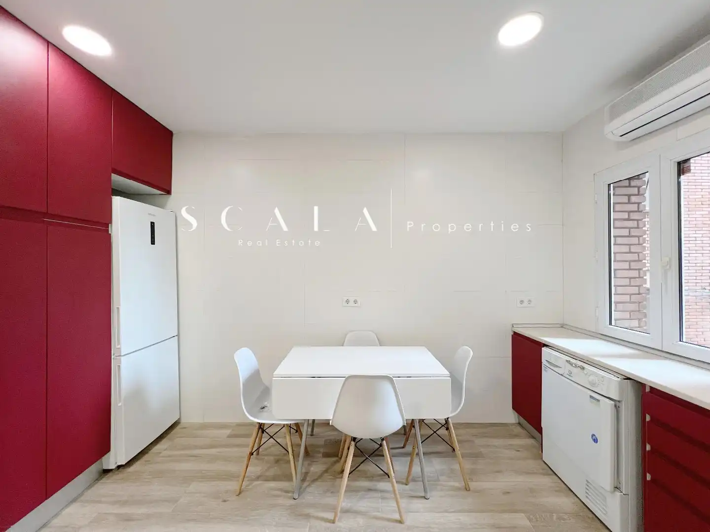 Cocina de Piso de alquiler en Madrid con Aire acondicionado, Calefacción y Amueblado