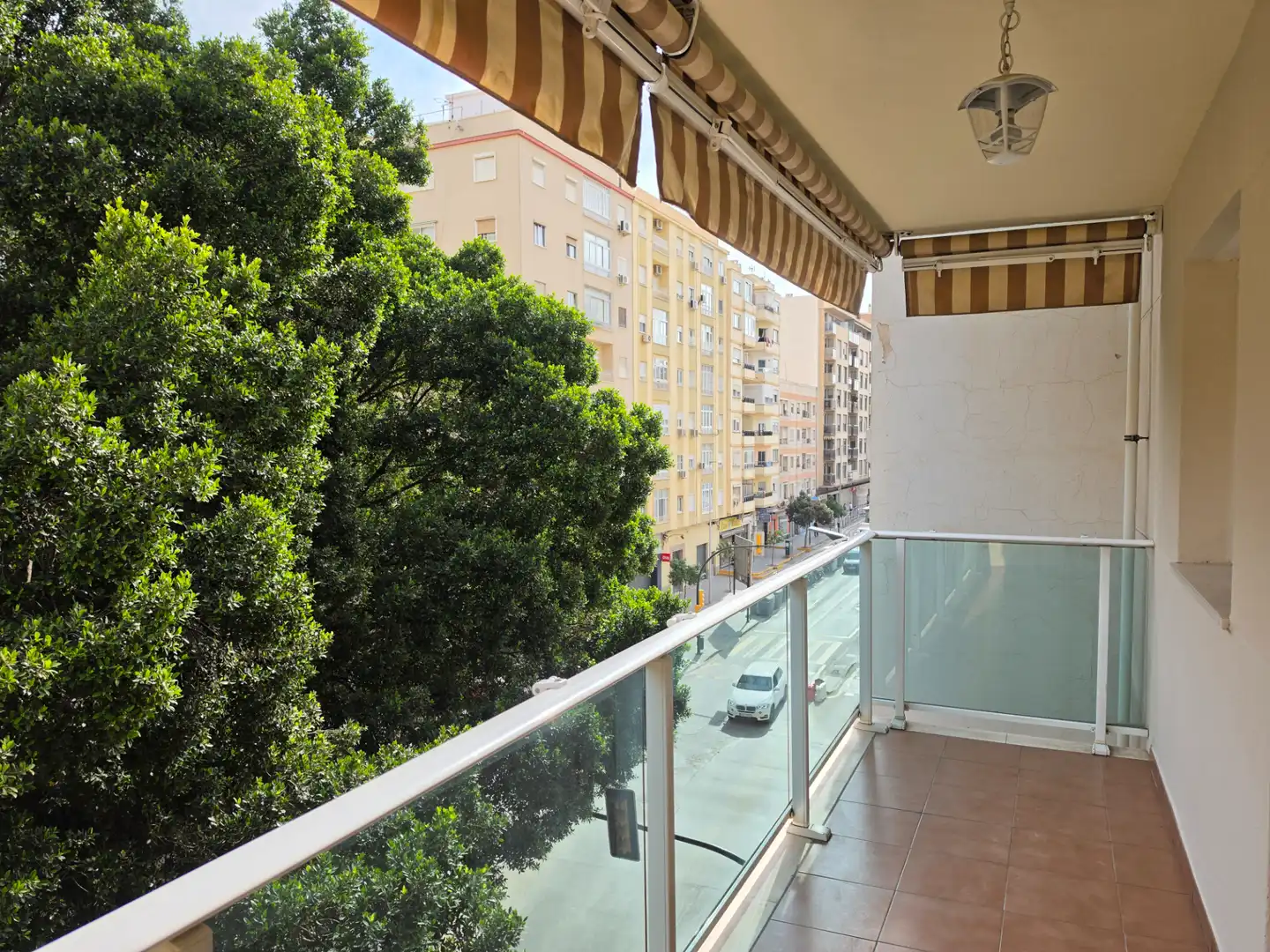 Exterior view of Flat for rent in Málaga  with Air Conditioner, Terrace and Furnished