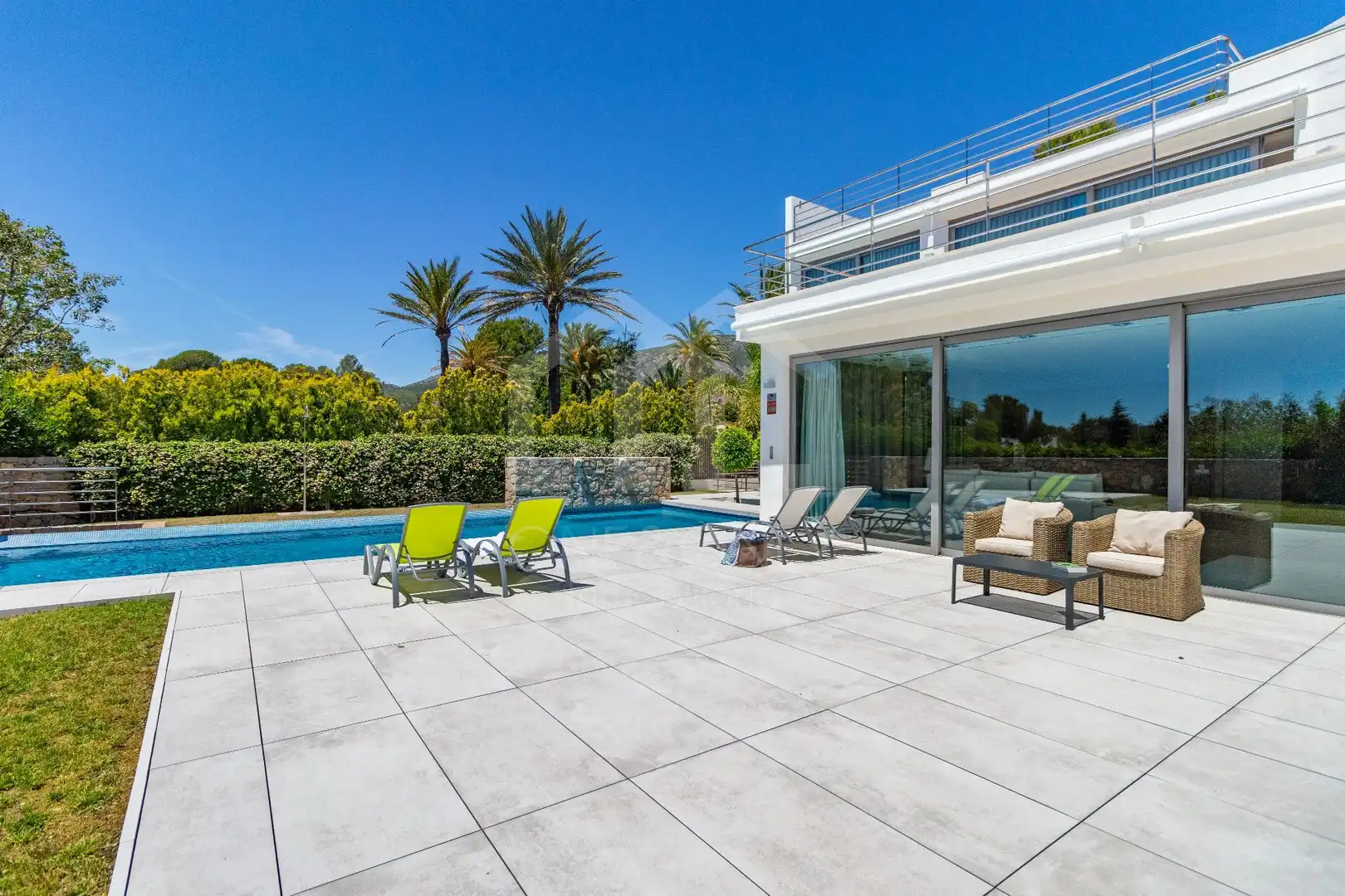 Terraza de Casa o chalet en venta en Mont-roig del Camp con Aire acondicionado, Calefacción y Jardín privado