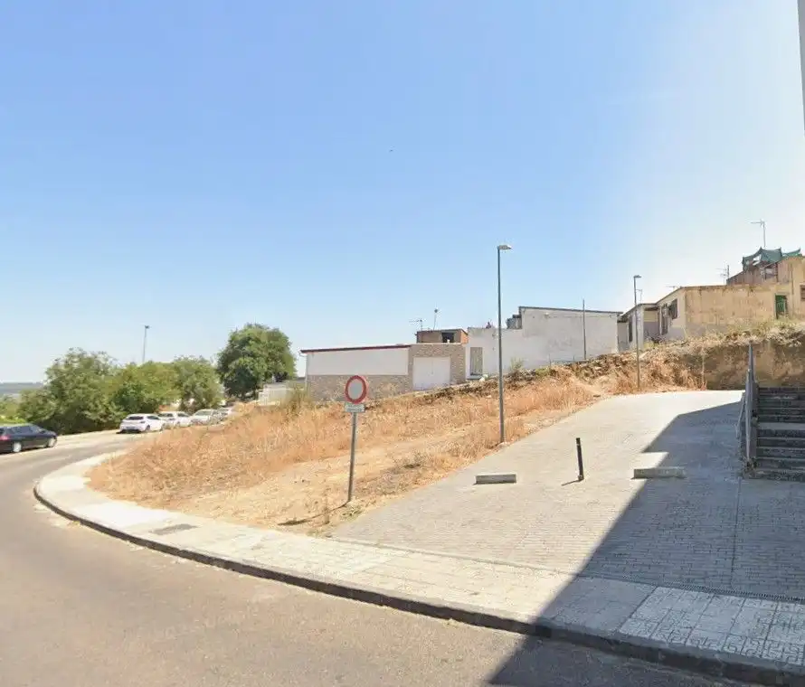 Vista exterior de Casa adosada en venda en Badajoz