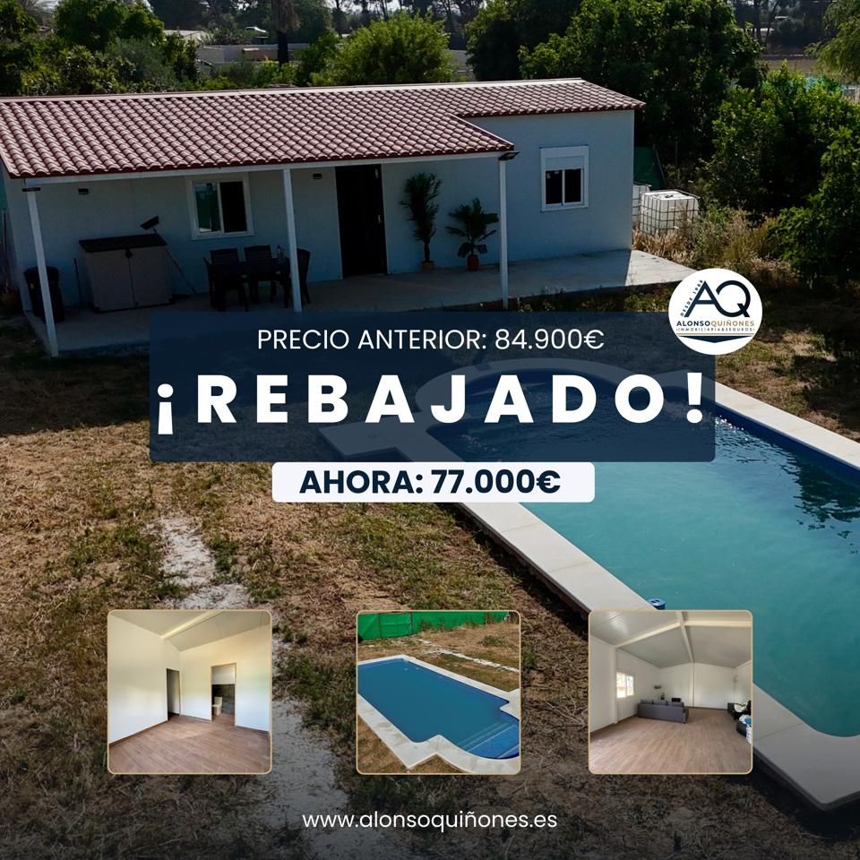 Vista exterior de Finca rústica en venda en Los Palacios y Villafranca