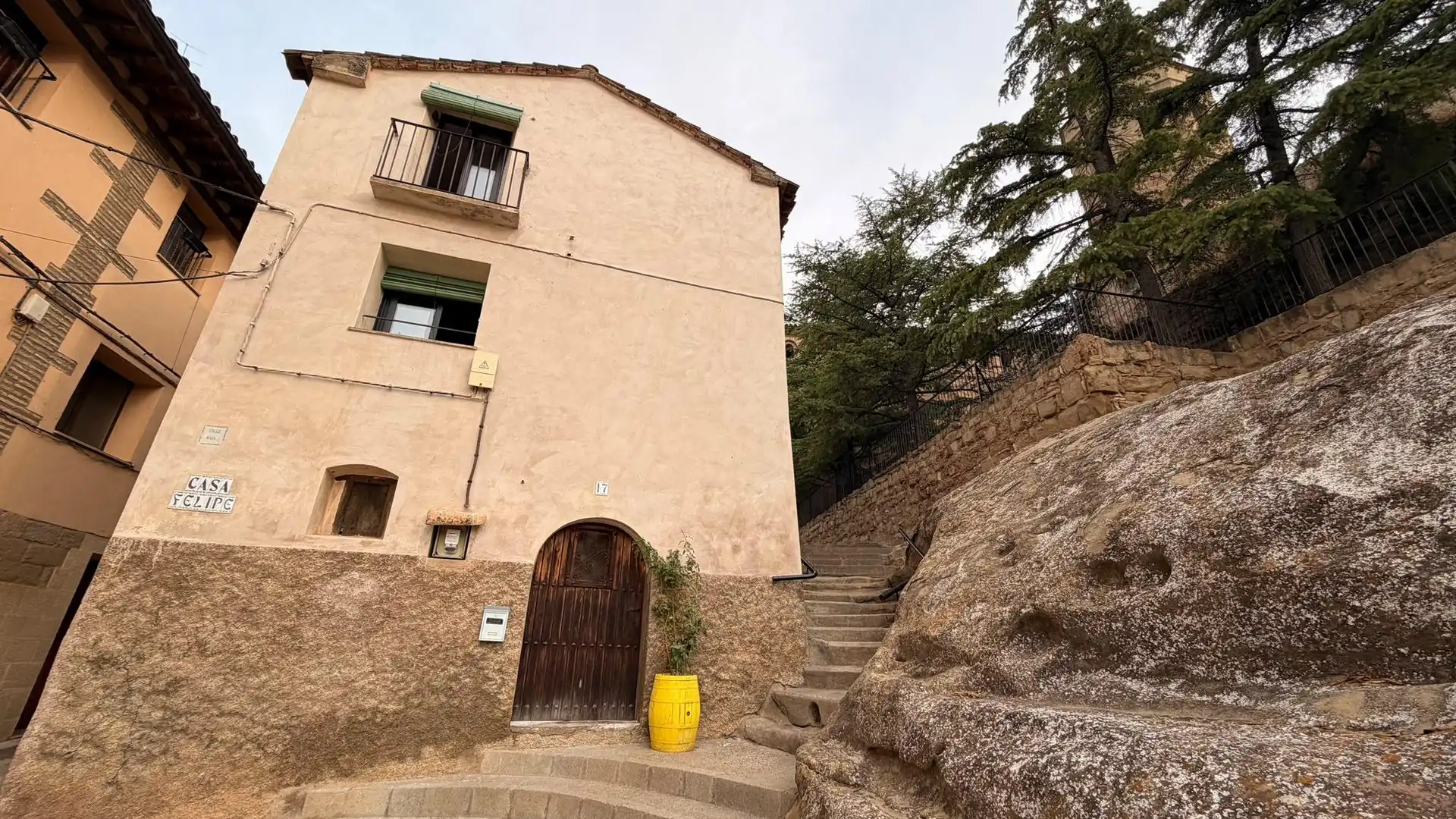 Vista exterior de Casa o xalet en venda en Azlor, Huesca