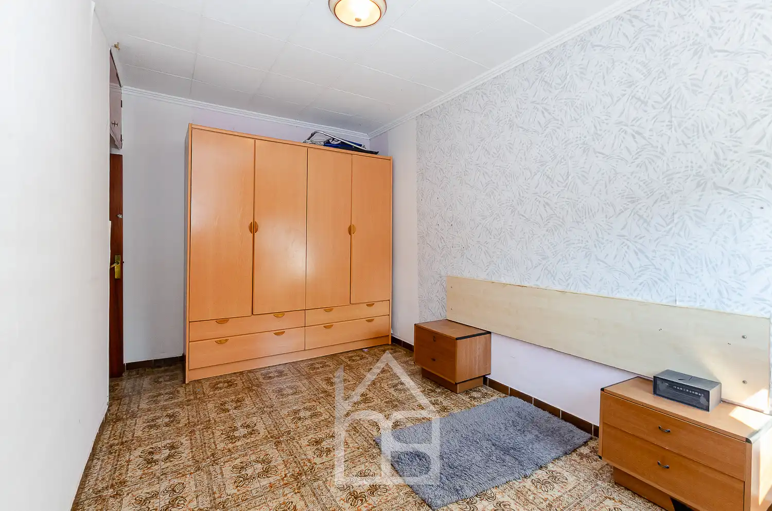 Bedroom of Flat for sale in Cornellà de Llobregat  with Air Conditioner