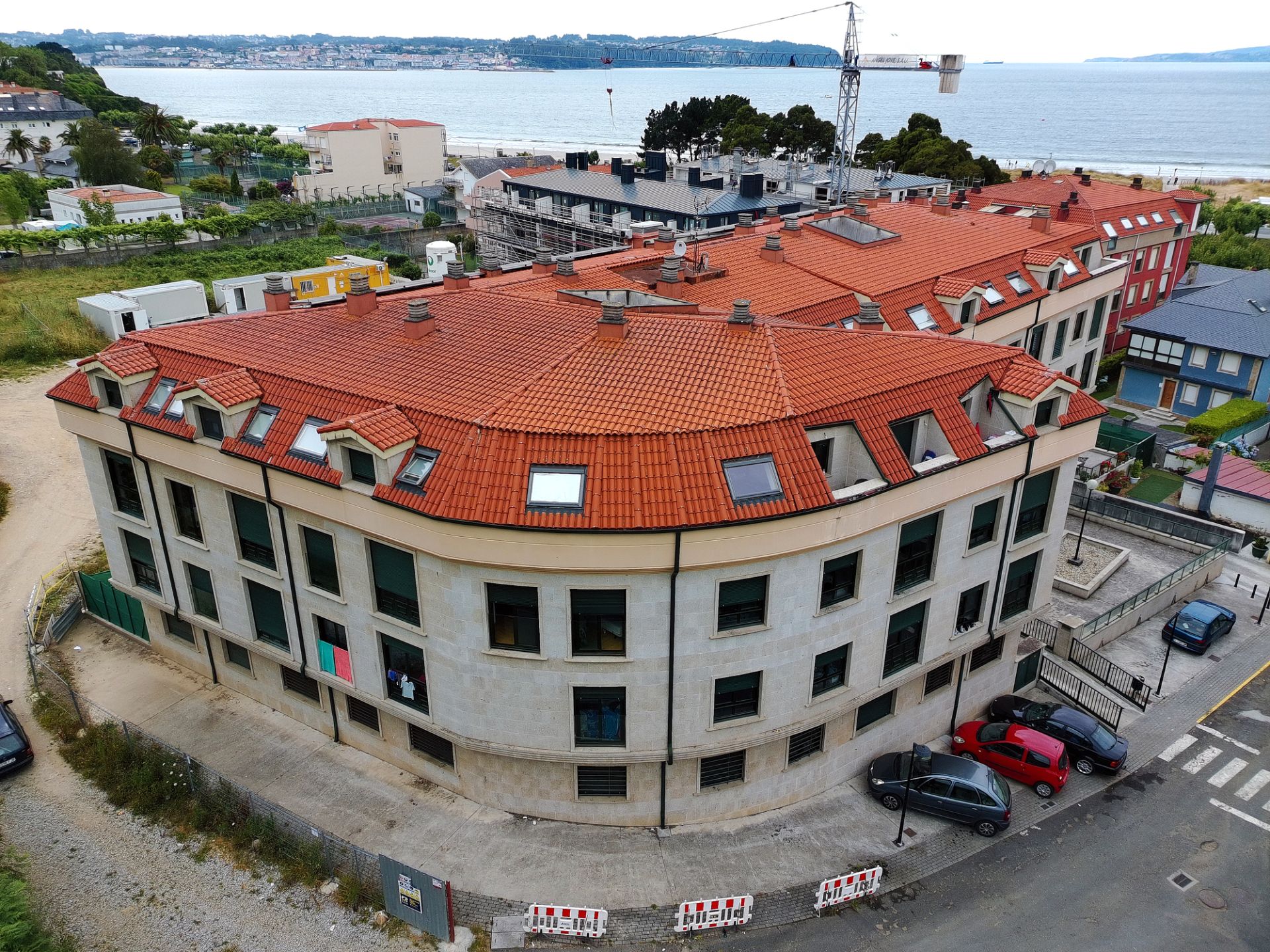 Exterior view of Flat for sale in Miño  with Heating, Parquet flooring and Storage room