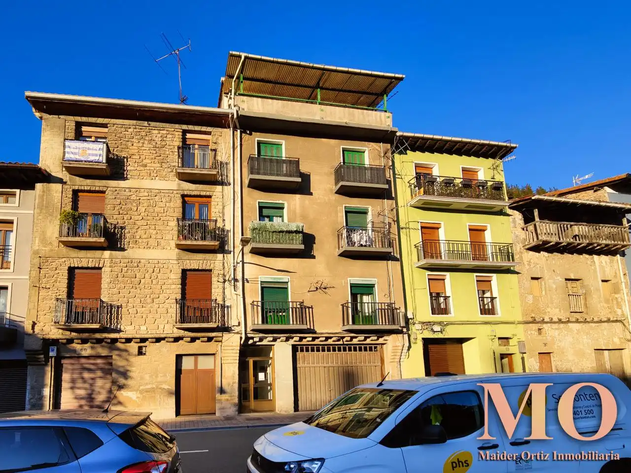 Vista exterior de Ático en venta en Bergara con Calefacción, Terraza y Trastero