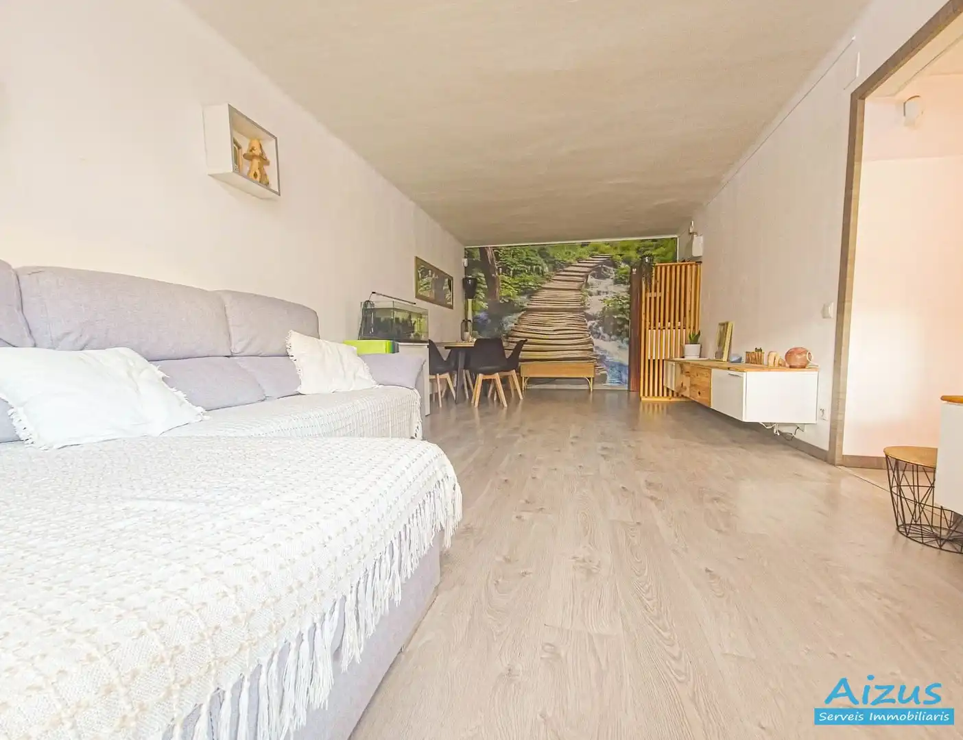 Sala de estar de Ático en venta en Ripollet con Aire acondicionado, Parquet y Terraza