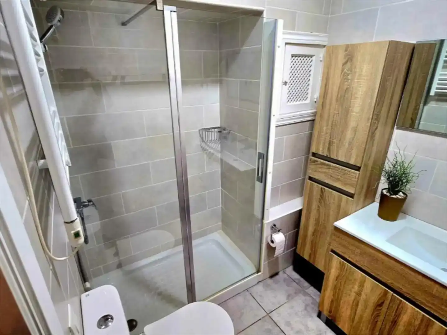 Bathroom of Flat for sale in Capdepera  with Air Conditioner, Storage room and Balcony