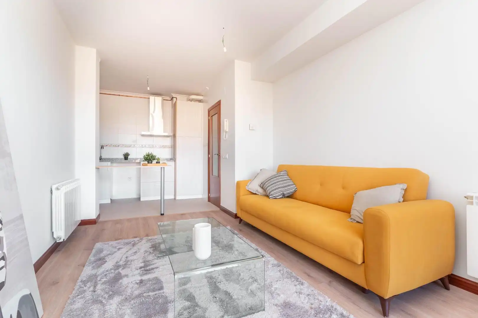 Wohnzimmer von Wohnung zum Verkauf in Valencia de Don Juan mit Heizung
