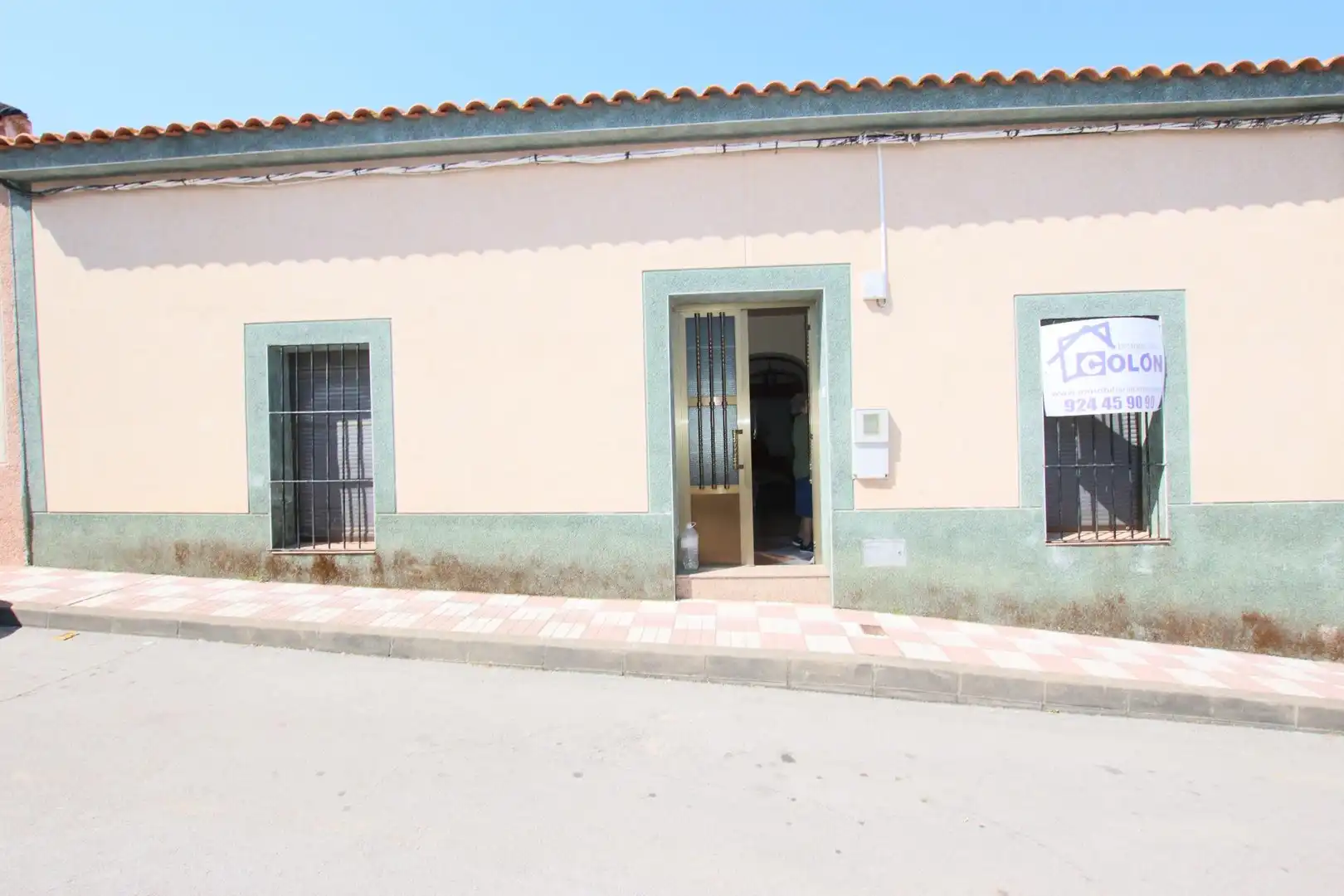 Vista exterior de Casa o xalet en venda en Lobón amb Traster