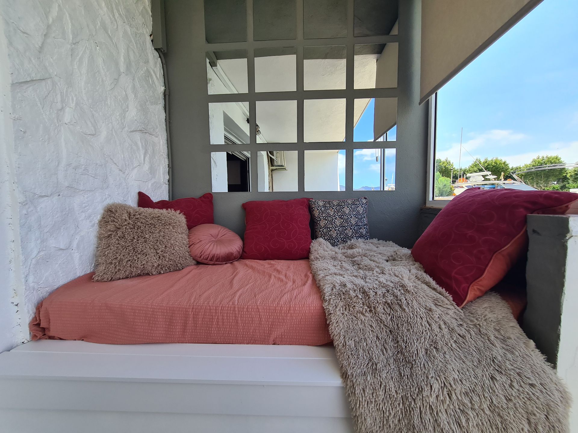 Terrassa de Apartament en venda en Empuriabrava amb Aire condicionat, Calefacció i Parquet