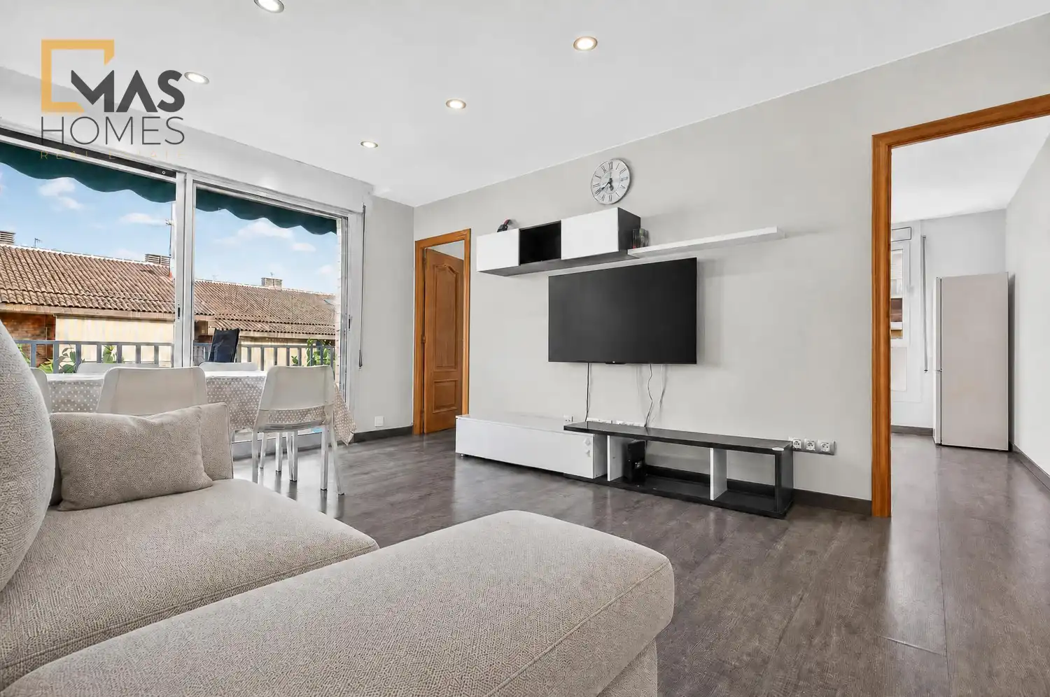 Sala de estar de Piso en venta en Terrassa con Terraza
