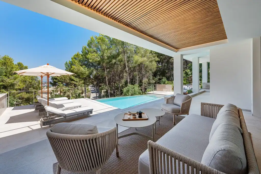 Terrace of Houses for sale in Calvià  with Air Conditioner, Heating and Private garden