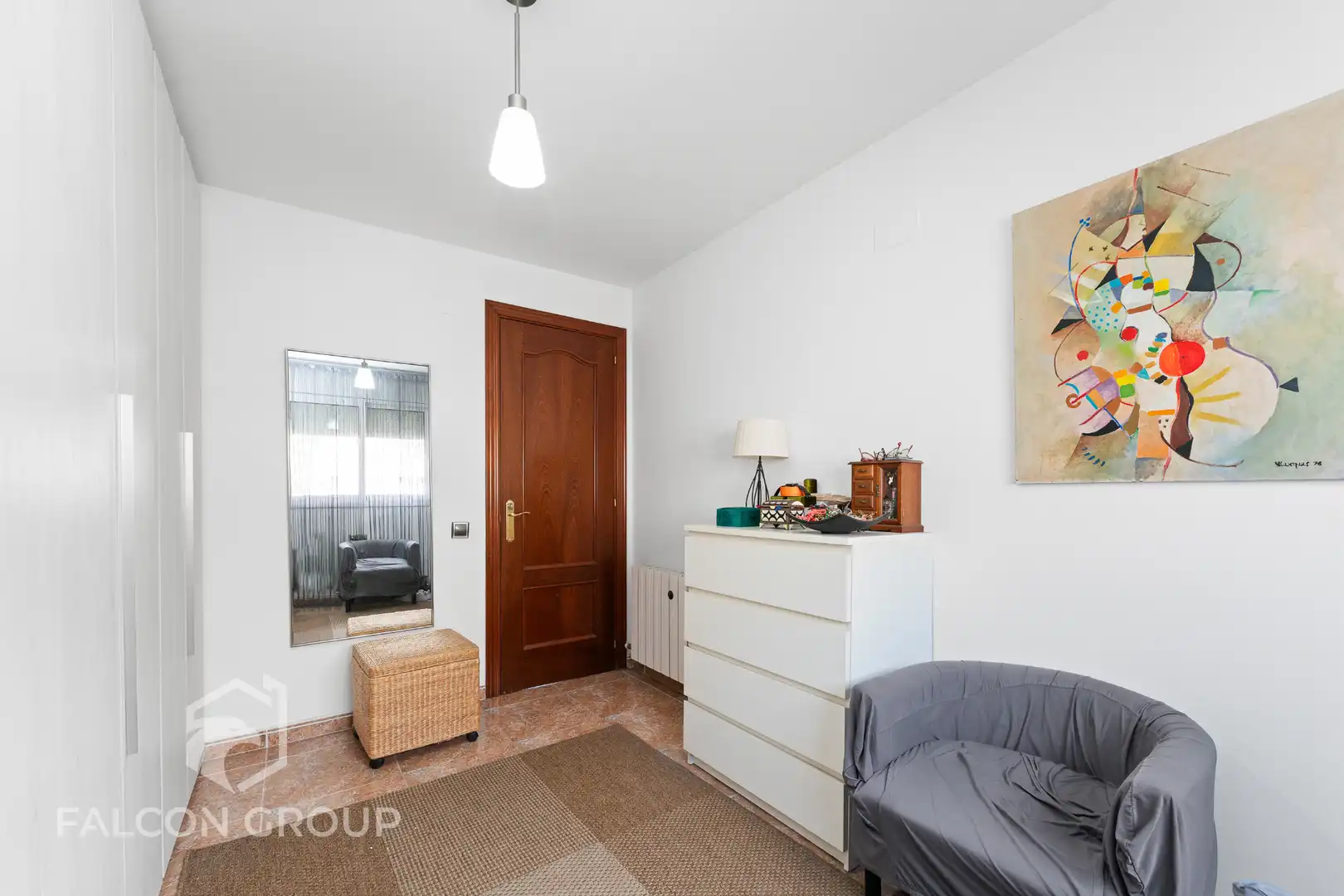 Dormitori de Casa o xalet en venda en Vilanova i la Geltrú amb Terrassa, Moblat i Balcó