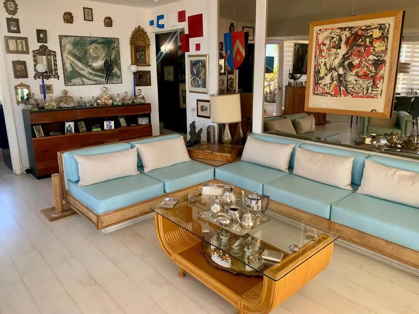 Living room of Attic for sale in Adeje  with Terrace and Community pool