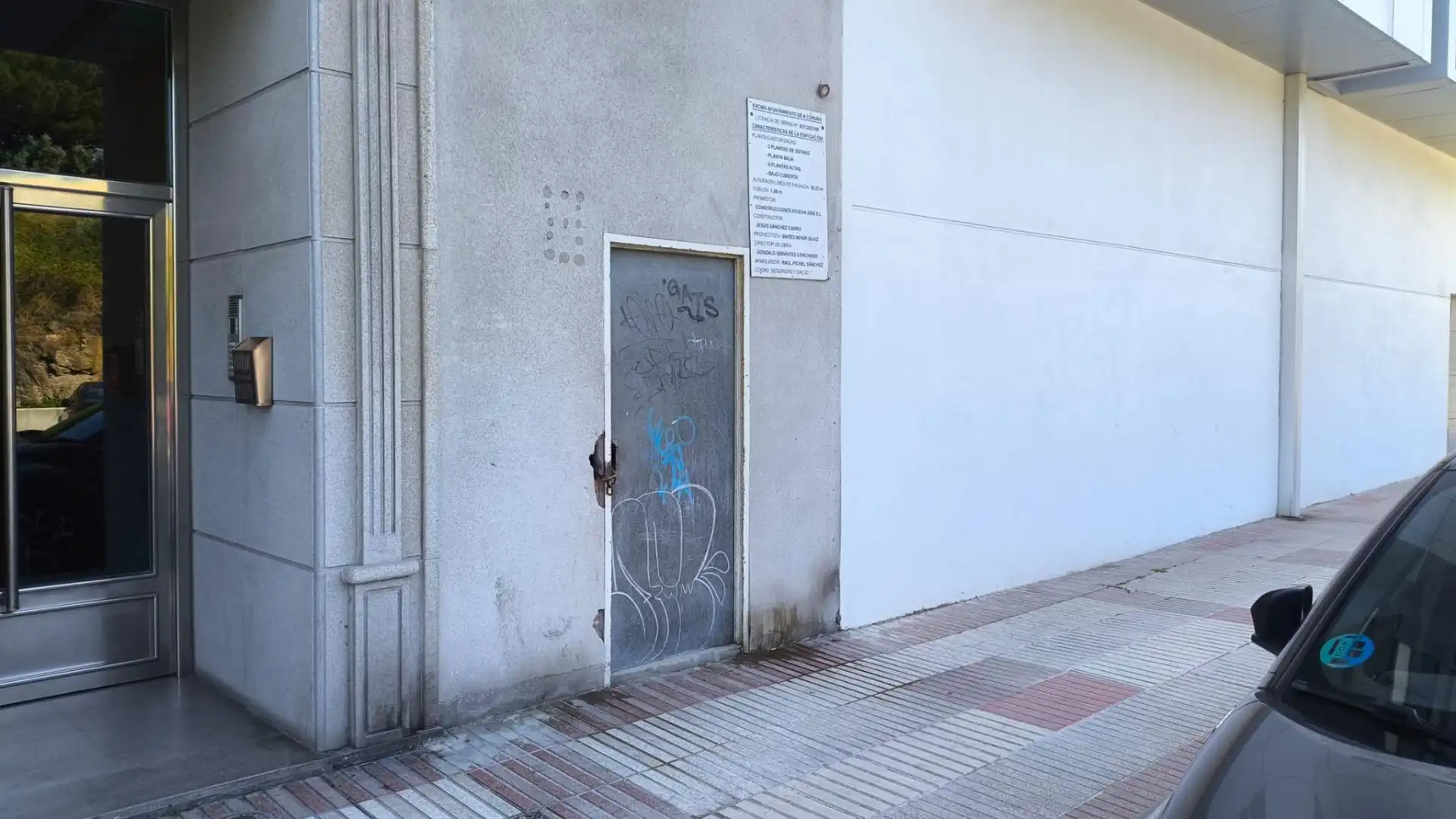 Vista exterior de Local de lloguer en A Coruña Capital 