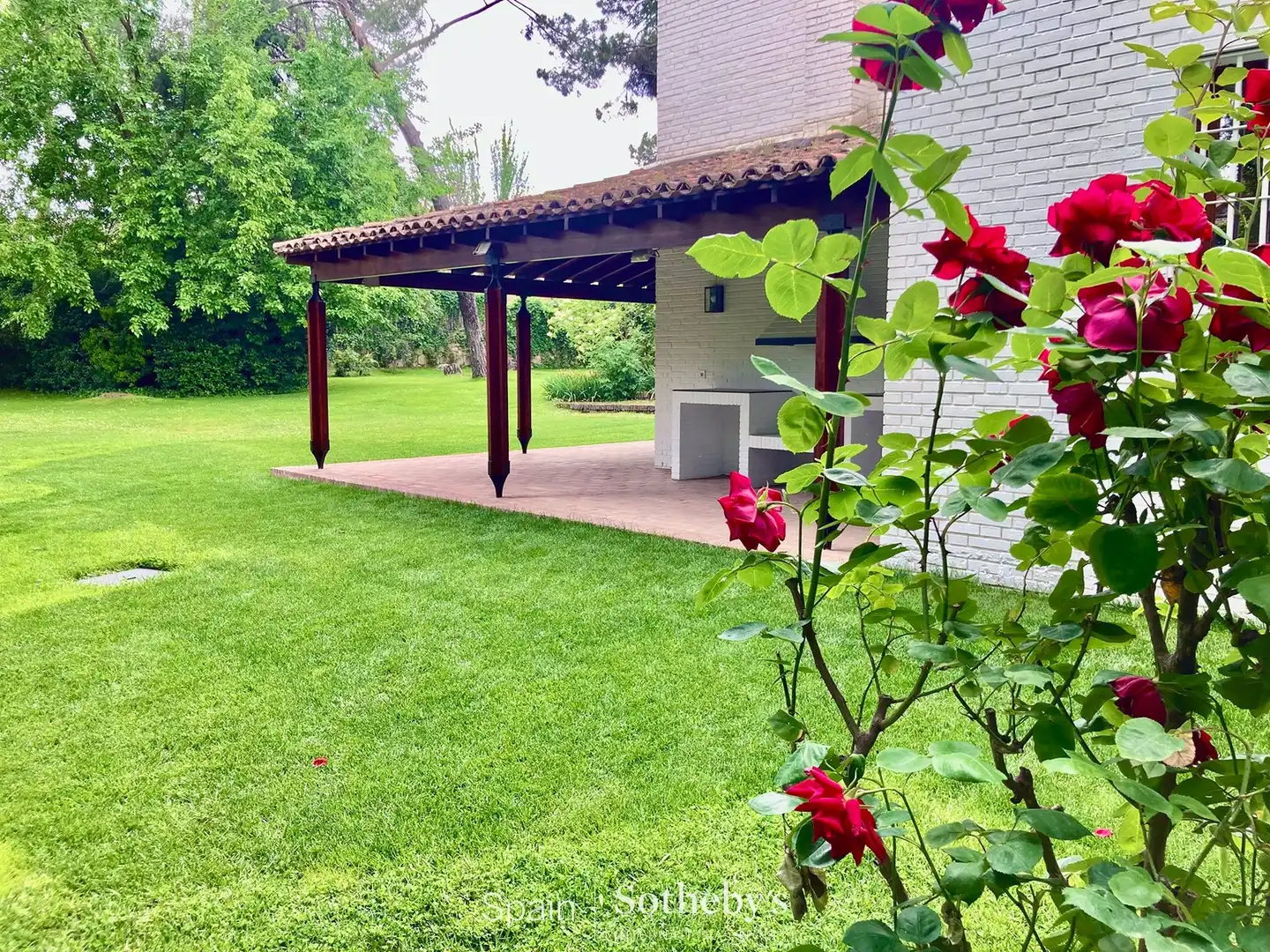 Jardí de Casa o xalet de lloguer en Madrid amb Aire condicionat, Jardí privat i Traster