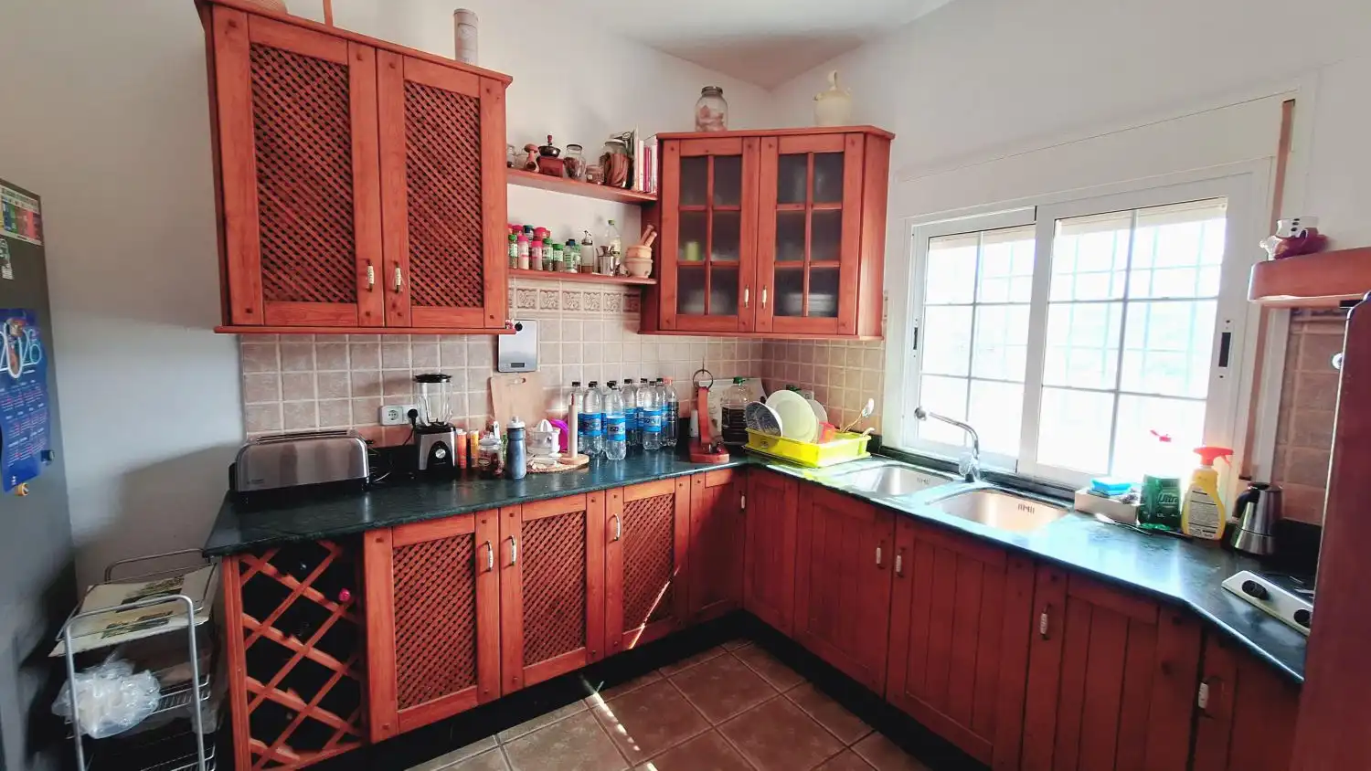 Cuina de Casa o xalet en venda en Los Gallardos amb Aire condicionat