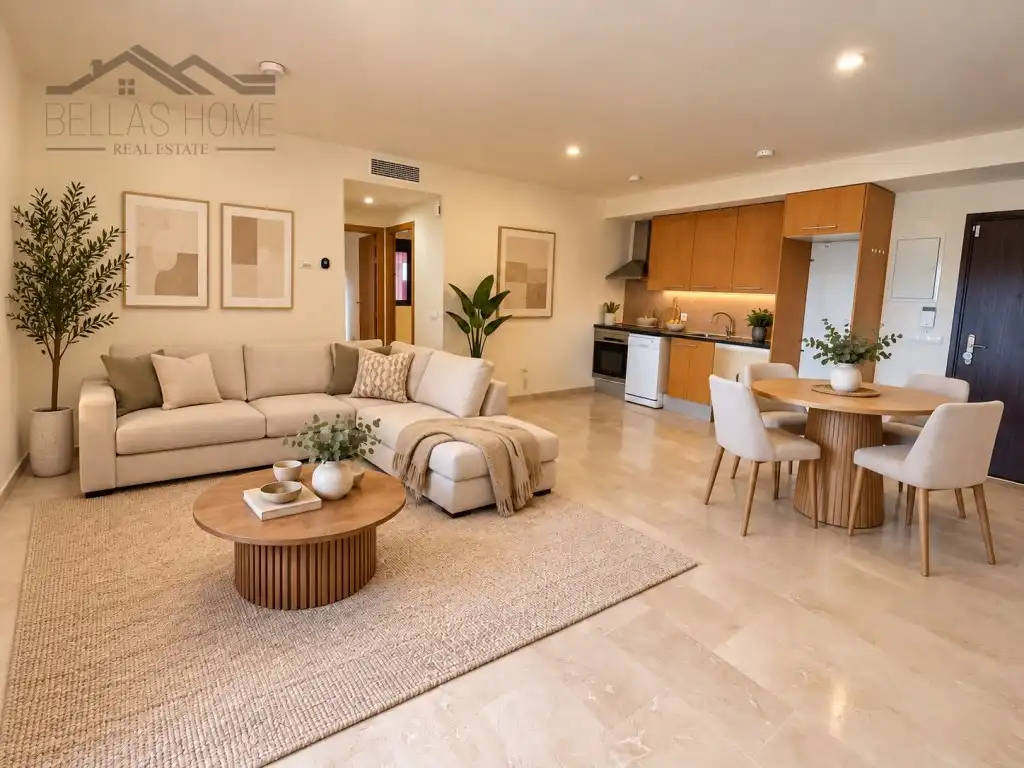 Living room of Flat for sale in Estepona Pueblo