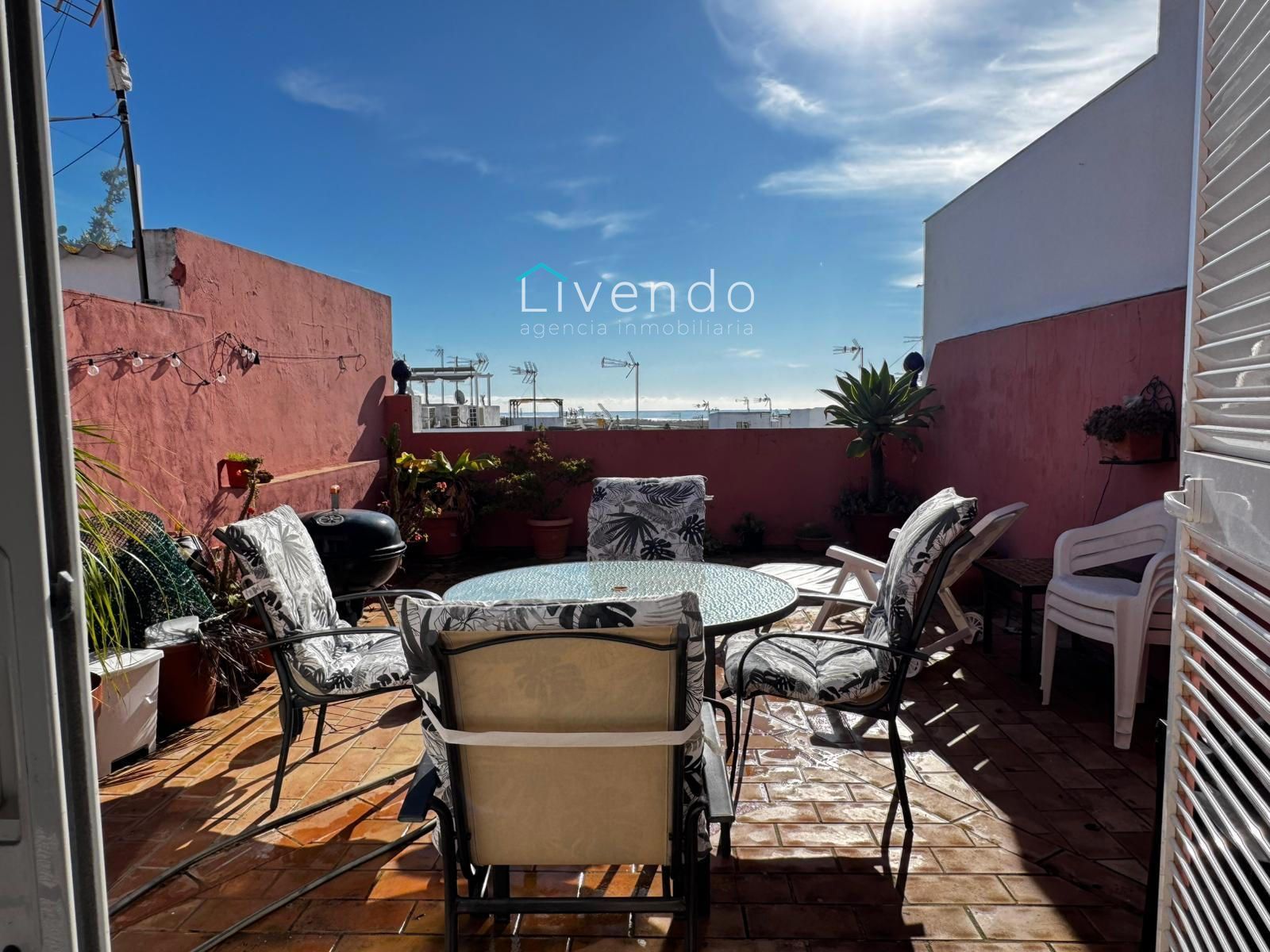 Terrace of Single-family semi-detached for sale in Conil de la Frontera  with Terrace