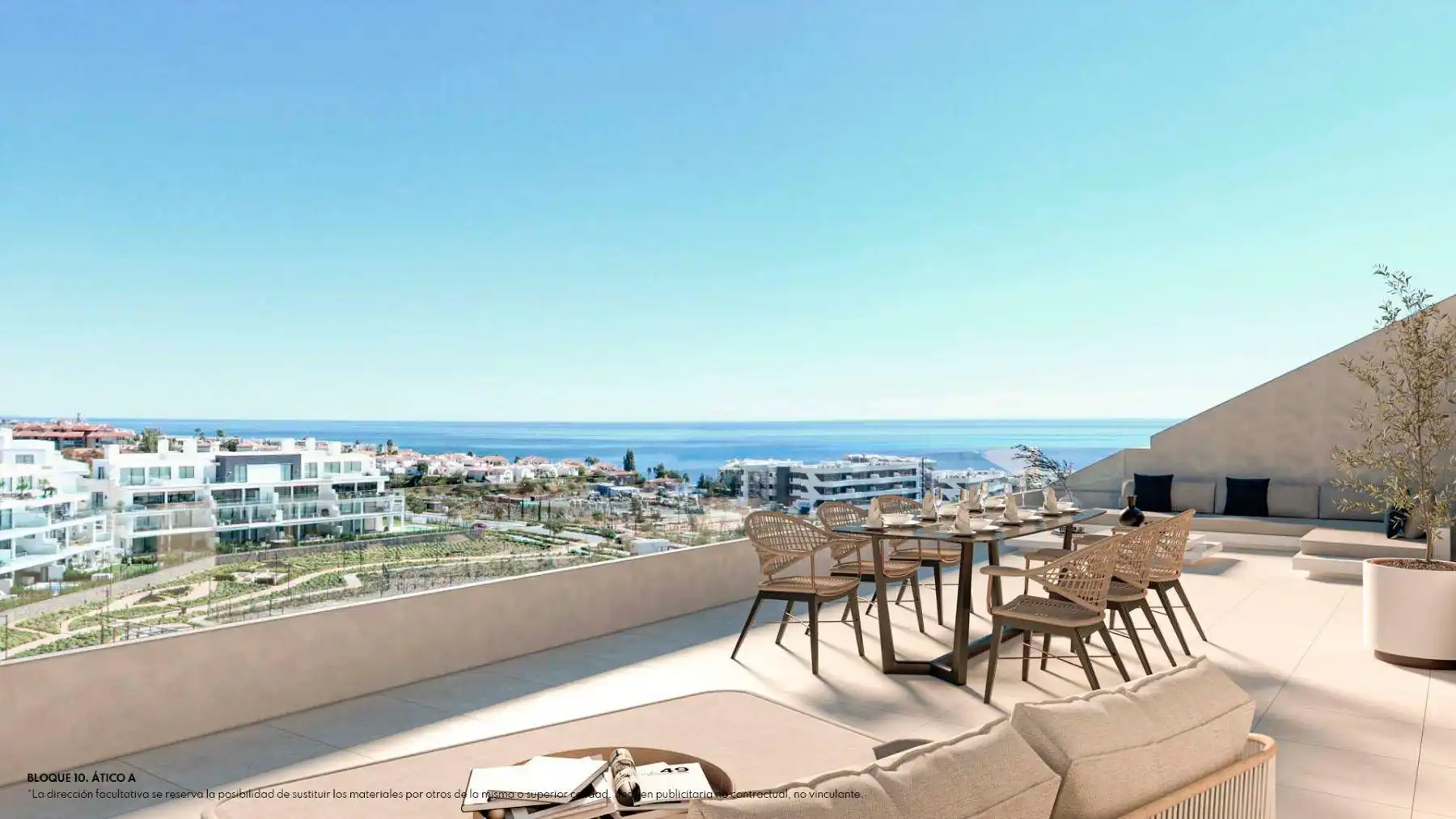 Penthouse mit Pool zum Verkauf in El Higuerón, imagen 4