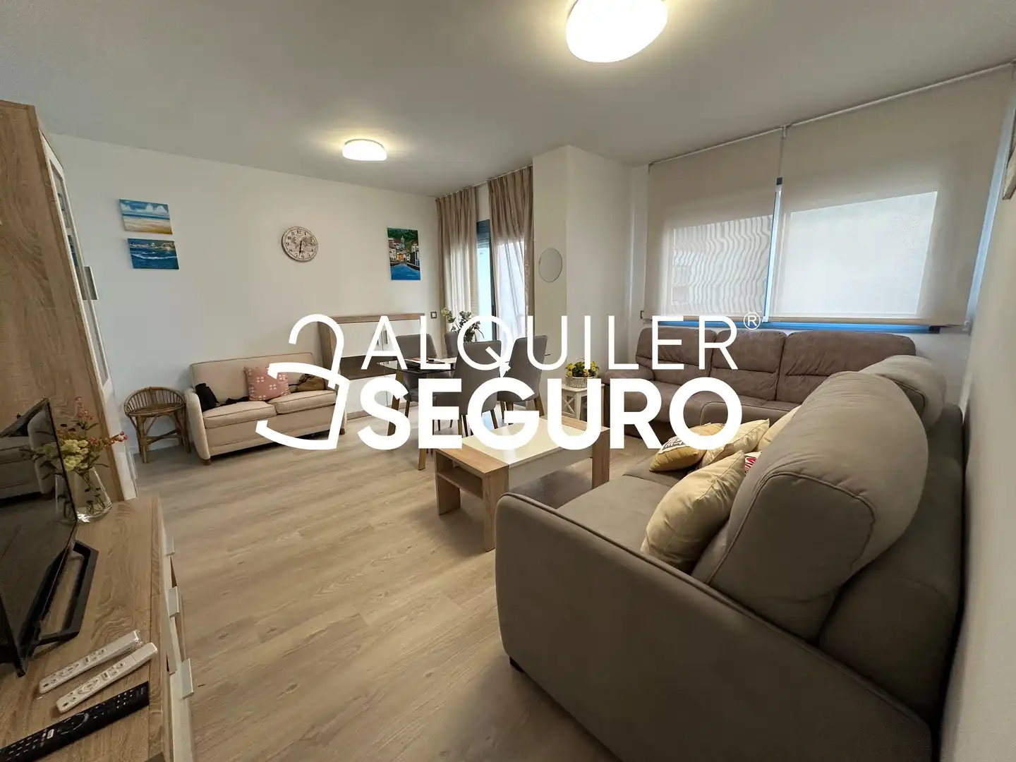 Wohnzimmer von Wohnung zur Miete in Cruz de Humilladero