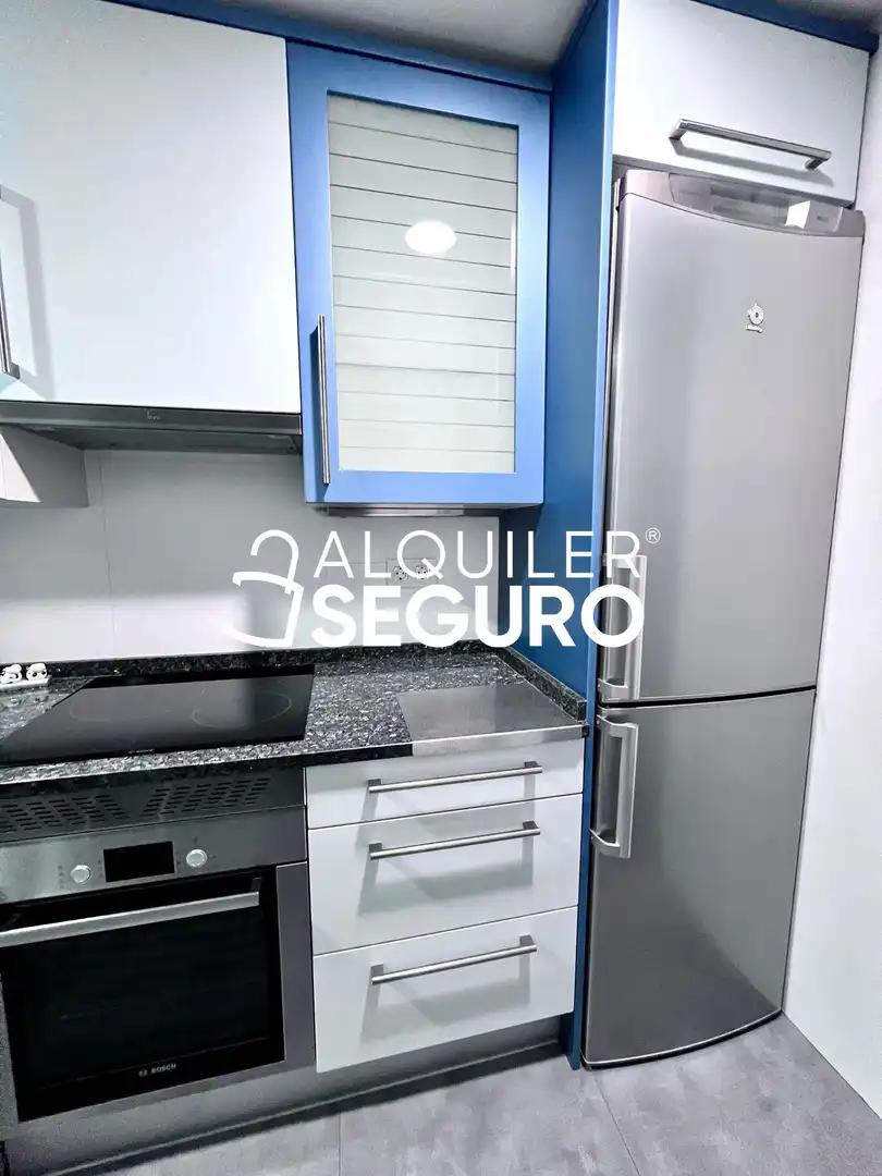 Cocina de Piso de alquiler en Madrid con Aire acondicionado, Calefacción y Terraza