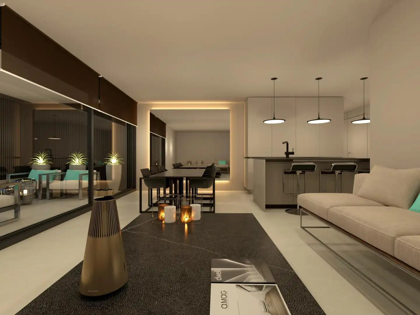 Sala de estar de Planta baja en venta en Alcúdia con Terraza y Balcón