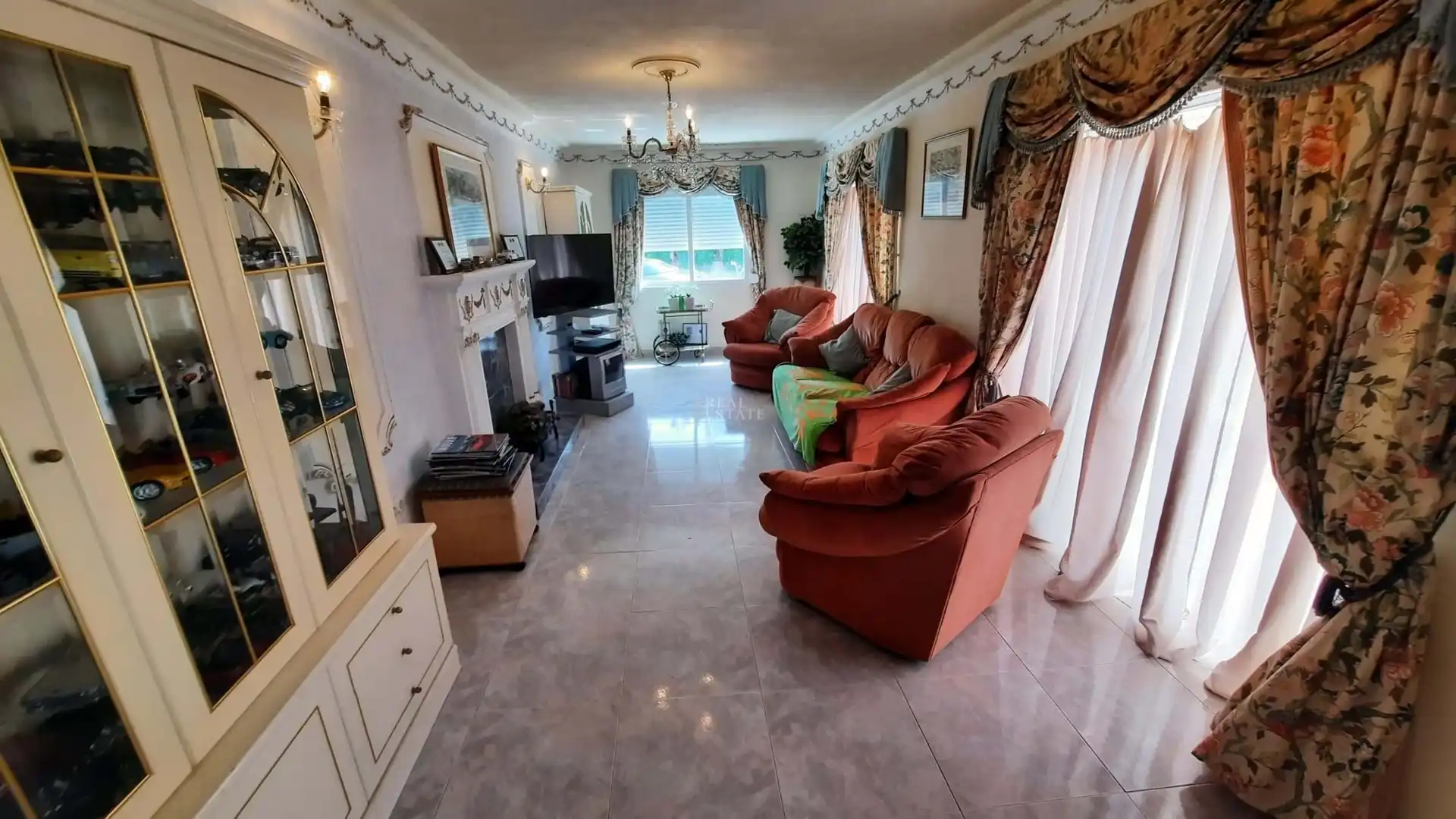 Living room of Houses for sale in L'Alfàs del Pi  with Air Conditioner, Heating and Terrace