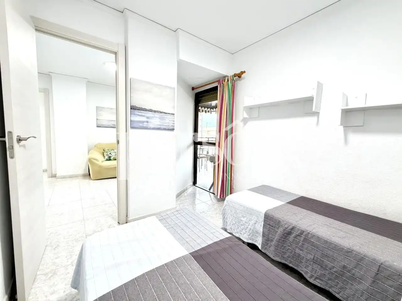 Bedroom of Flat for rent in Playa de Gandia