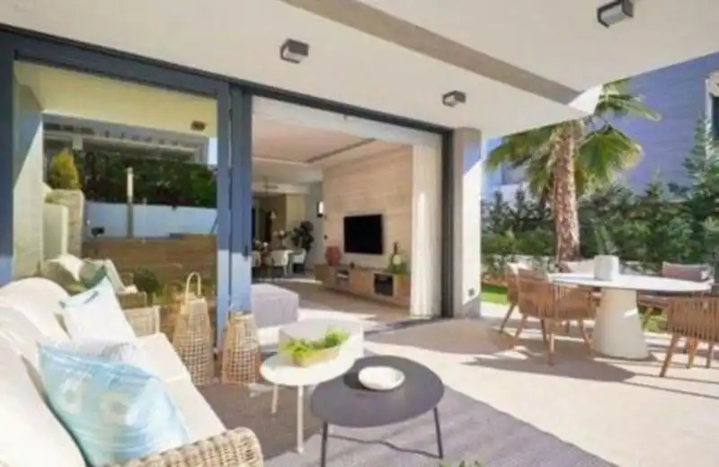 Terrace of Detached homes for rent in Marbella  with Air Conditioner, Heating and Private garden