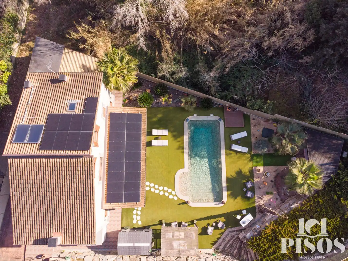 Piscina de Casa o chalet en venta en Rubí con Aire acondicionado, Calefacción y Trastero