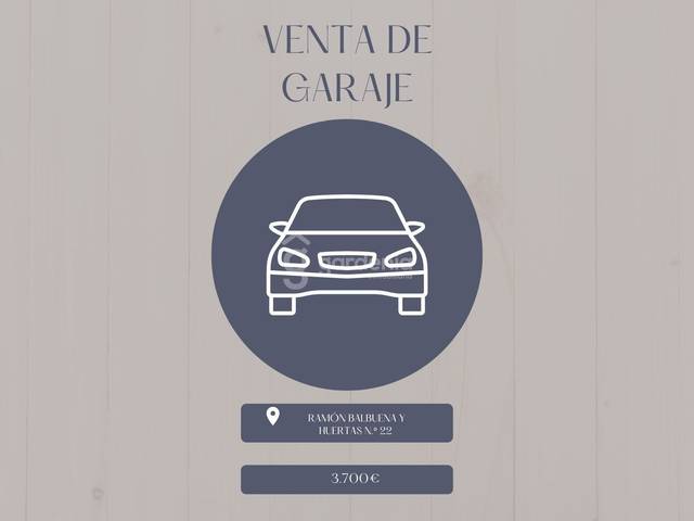 Garaje en Venta en Ramon Balbuena y Huertas en Gelves