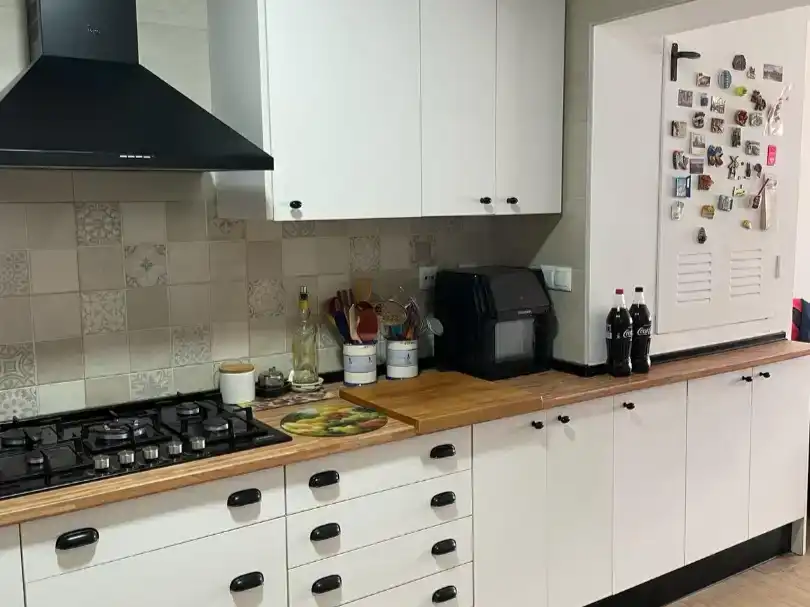 Cuina de Casa o xalet en venda en Villarrobledo amb Balcó