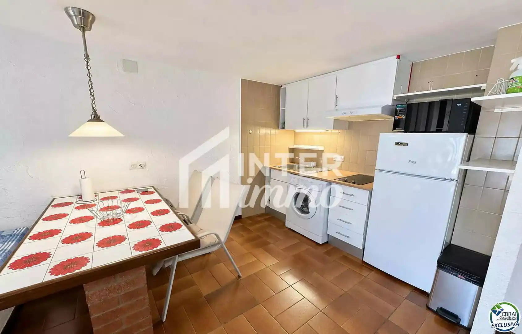 Kitchen of Study for sale in Roses  with Air Conditioner, Terrace and Furnished