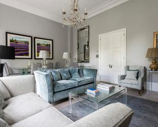 Living room of Flat to rent in  Valencia Capital  with Air Conditioner, Heating and Private garden